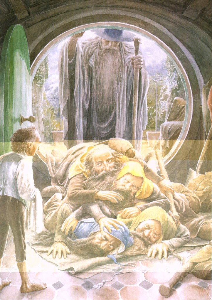 alan lee hobbit cüceler