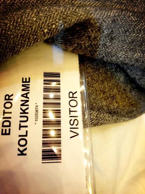 2013 Londra Kitap Fuarı'nda.