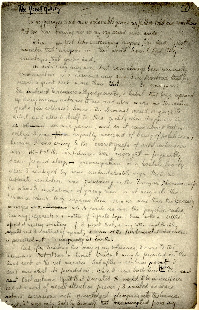 Muhteşem Gatsby - F. Scott Fitzgerald